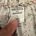 Melrose and Market  women's size small v-neck light weight cream blouse Photo 2