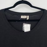 LOGO By Lori Goldstein Logo Lori Goldstein 3/4 Sleeve Black Babydoll Embelished Whimsigoth Tunic Top XS Photo 3