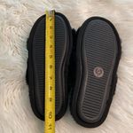 PINK - Victoria's Secret  Black Plush Slippers size M brand new Photo 8