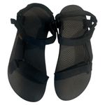 Teva  Black Minimalist Sandals with Thong Design Photo 4