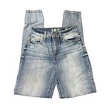 REWASH  Jeans Super High Rise Vintage Reunion Distressed Destroyed Holes Size 1 Photo 2