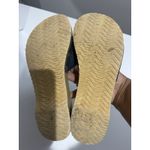 Route 66  Blue Denim Slip On Wooden Sandals Size 8 Chunky Boho‎ Y2K Photo 4