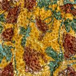 Anthropologie Yellow Velvet Cherry Tank Top Photo 2