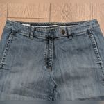 Lands' End Jeans Womens 12 P Petite Curvy Fit Denim Flare Trouser Leg City Waist Blue Size 12P Photo 1