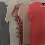 NWOT 6* Chic Women's L Casual TeeJ.Crew Nice And Soft Vacation Boho Sweet Bundle Size 12 Photo 0