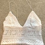 Urban Outfitters White Crop Top Photo 0