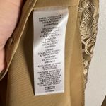 Laundry by Shelli Segal Gold Embroidered Sleeveless V-Neck Formal Gown Size 10 Photo 10