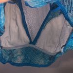 Flirtitude  Blue Halter Bralette Photo 4