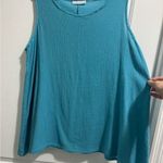Bryn Walker  Blue Tank Top Flowy Sleeveless Blouse Size Small Lightweight Beach Photo 3