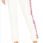 Lovers + Friends Georganne Track Pant in White XS Photo 0
