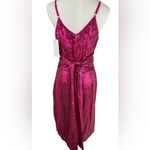 Grace Karin  Women’s S Hot Pink Sequin Glamorous Barbiecore Formal Wrap Dress Photo 7