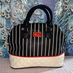 Betsey Johnson Betsy Johnson Striped and Quilted Handbag Photo 0