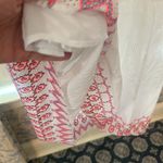 Juicy Couture  14 white eyelet adjustable strap lined above knee ruffle embroider Photo 3