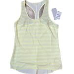 Zella  Yellow & White Women’s Performance Tank Top Photo 0