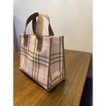 Burberry  Pink Nova Check PVC Canvas Tote Y2K Vintage Photo 2