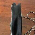 Vera Bradley bag Magnolia Black Round Green floral Sequin chainlink strap size S Photo 3