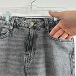 ZARA Gray High Rise Straight Leg Jeans Size: 6 Photo 7
