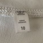 Lululemon  Run Warm Up Crew Long Sleeve 1/2 Zip Back White Dune Women’s Sz 10 Photo 9