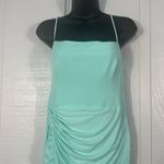 Katie May  Los Angeles Mint Green Maxi Spaghetti Strap Dress Size Medium EUC Photo 3