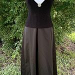 Vintage Patra Black White Formal Evening Gown Black Tie Mother Of Bride Size 10‎ Photo 0