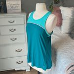 Women's Athletic Teal Tank Top Green Photo 1