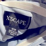 XScape "Isla" Long Crêpe Off-the-Shoulder Ruffle Dress, 16W NEW $249 (Sold Out) Photo 6