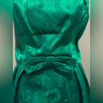 MARDI GRAS Vintage 60s Green Midi Sleeveless Shift Dress 14 (fits like small) Photo 4