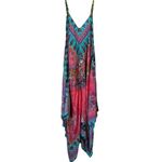Tolani  Printed Handkerchief Hem Dress Photo 1