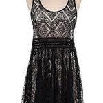 Anthropologie Eloise x Sheer Lace Open Knit Slip Dress Goth Witchy WhimsiGoth S Photo 1