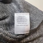 Gianni Bini GB Women's Size Large Gray Ribbed Knit High-Low T-Shirt Dress Photo 7