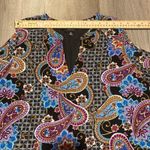 Nicole Miller women’s black paisley social dress size 16 Photo 7