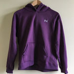 Under Armour UA UNDER ARMOR HOODED SWEARSHIRT ATHLETIC WITH POCKET WOMENS SIZE M PURPLE Photo 0