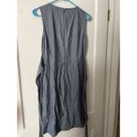 Brooks Brothers  Red Fleece Blue White Polka Dot Sleeveless Sheath Dress Size 2 Photo 2