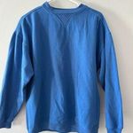 Vintage Jenny Buchanan Sweatshirt Women's Medium Blue Pullover Crewneck Photo 0