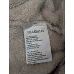 Urban Outfitters  Tan Cropped Teddy Quarter-Zip Pullover Photo 3