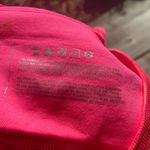 Reebok  Womens Sports Bra Size‎ XS Space Dye Neon Pink Crop Top Strappy Pads Photo 3