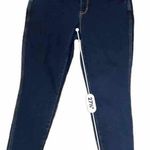 Maurice's Women's Jeans Dark Blue Jeans Size Large 34 x 28 Skinny Jeans Photo 6