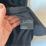 Toccin NY Doris Draped Long Sleeve Leopard Velvet Mini Dress 4 Photo 4