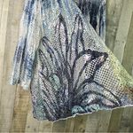 Chico's Chico’s Size 3 Lace FloralTie Dye Cover-Up Over-Piece Photo 6