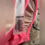 Victoria's Secret Victoria’s Secret Halter Bikini Top Scallop Twist Tie Coral SZ 36 DDD New Photo 6