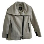 Mackage  Women’s Zip Coat Bone Off-White Size M Photo 0