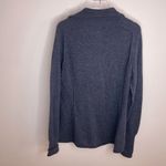 Peruvian Connection  Blue Gray Alpaca Vneck Button‎ Up Down Sweater Cardigan Xs Photo 2