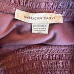 American Eagle Outfitters mock neck long sleeve ruffle purple dress size XS Photo 10