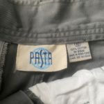 American Vintage Vintage Pasta High Rise Pleated 100% Cotton Dark Grey 7" Shorts Size 10 Photo 1