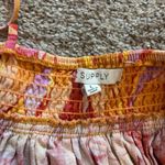 Z Supply  Charm Stained Glass Midi Dress Size Large Fun Bold Colorful Print Photo 6