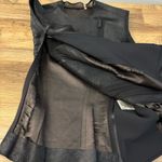 Elie Tahari  Victoria Lambskin Leather Multi Zip Asymmetrical Vest Women’s Photo 5