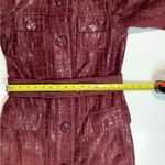 Vertigo Paris  Color Rain Merlot Jacket Coat Photo 3