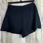 SheIn Medium Black Wide Leg Flare Business Casual Shorts Photo 1