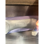 Bandolino Banolino Womens‎ Navy Blue Fabric Peep Toe High Heel Pumps Photo 2