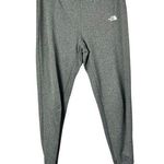 The North Face Gray Full Length Fleece Lined Knit Jogger M Photo 0